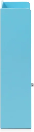 Miniatura 7 de Furinno LOVA - Estantería con gabinete de almacenamiento, librero con puerta, 11.8 x 23.6 x 37.3 pulgadas, para sala de estar, dormitorio, oficina
