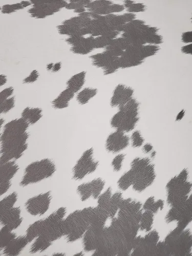 Miniatura 10 de Tela de ante de terciopelo Udder Madness para tapicería con diseño de vaca, 137 cm de ancho, vendida por yardas (Vaca grande marrón)
