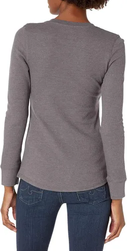Miniatura 3 de Dickies Camisa térmica de manga larga con cuello redondo para mujer