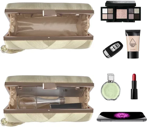 Miniatura 6 de Elegante bolso de noche con borlas para mujer, bolso de mano para novia, boda, graduación, noche, fiesta