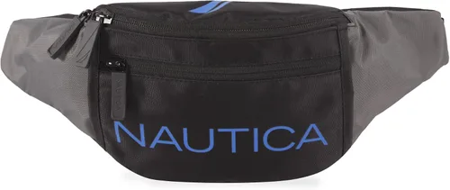Miniatura 2 de Nautica Riñonera, Negro Azul, Riñonera