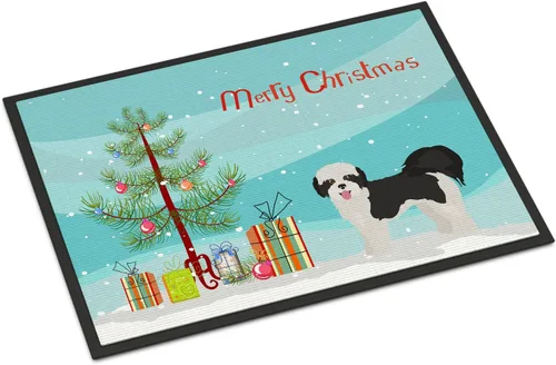 Miniatura 207 de Caroline's Treasures CK3799MAT Akita Shepherd - Tapete de árbol de Navidad de 18 x 27 pulgadas, tapete para puerta delantera, interior y exterior