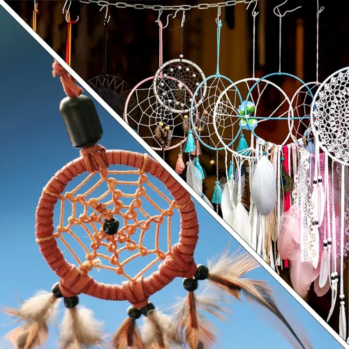 Miniatura 4 de 10 anillos de metal de 2 pulgadas para manualidades, aros de plata, anillos florales de macramé, para manualidades, suministros de atrapasueños