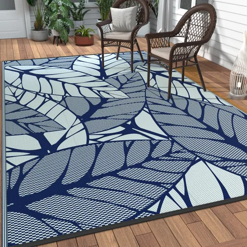 Miniatura 68 de GENIMO - Tapete reversible e impermeable para patios y exteriores, oferta, paja de plástico, para áreas grandes, campamentos, RV, pícnics, terrazas