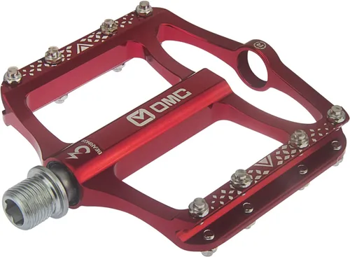 Miniatura 11 de OMC MTB Lightweight Aluminum Alloy Pedals Mountain Bike Pedals 3 Bearing Non-Slip Bicycle Platform Pedals for BMX MTB 9/16