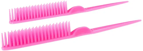 Miniatura 10 de CocoBlack Naturals Peine de peinado de 3 filas para desenredar, definir y separar rizos (verde)