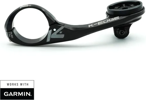 Miniatura 3 de K-Edge Max XL (1.252 in) Soporte combinado para computadora de bicicleta para dispositivos GPS Garmin Negro gps-vehicle-mounts