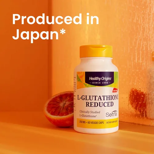 Miniatura 4 de Healthy Origins Setria L-glutatión 500 mg, 60 cápsulas vegetales – Suplemento antioxidante reducido Form Master – Apoya la salud del hígado