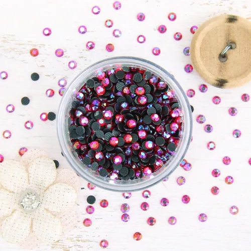 Miniatura 15 de Estrás para aplicar con calor - 6SS, 10SS, 16SS, 20SS, 30SS - 32 colores Iron-on hotfix rhinestones - add brilliant sparkle to apparel, denim
