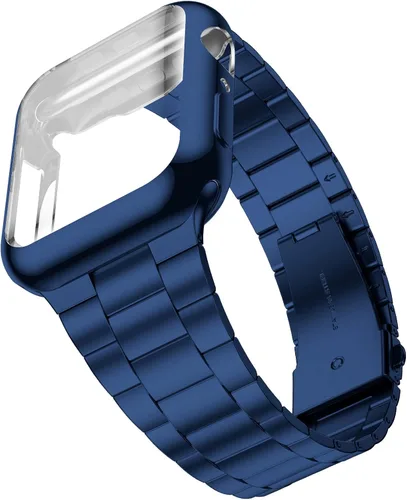 Miniatura 8 de Wolait Compatible con Apple Watch Band de 1.929 in 1.811 in 1.772 in 1.732 in 1.654 in 1.496 in 1.575 in 1.614 in, correas de acero inoxidable