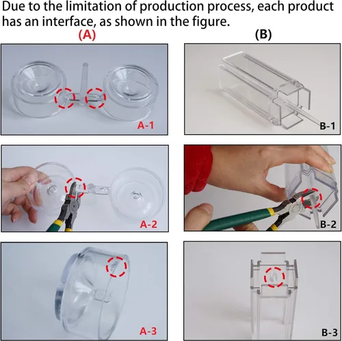 Miniatura 8 de MILIVIXAY 2 moldes para velas de pilar: altura: 3.0 pulgadas, diámetro: mechas de 2.0 a 30 pies de largo, 2 soportes para mechas, un sellador