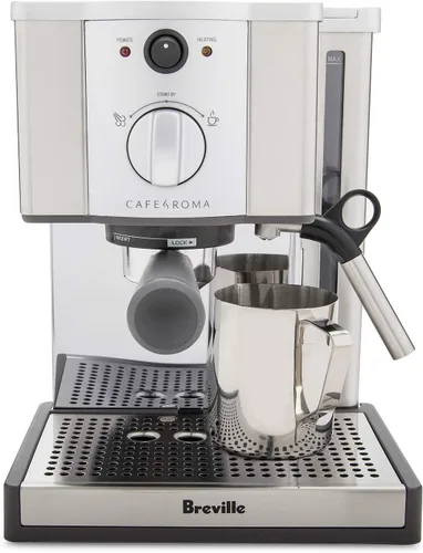Miniatura 3 de Breville ESP8XL Cafetera de espresso de acero inoxidable Cafe Roma