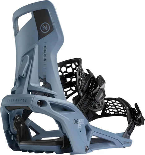 Miniatura 11 de Nidecker Supermatic Snowboard First Universal, Doble Entrada, Fijación Automática - Cómoda y Confiable como una Fijación Regular de Dos Correas