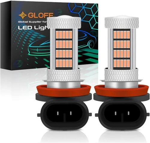 Miniatura 13 de Bombillas LED de alta potencia de 92 SMD 10000 K azul profundo 9005 9006 9145 9140 H10 Foco antiniebla súper brillante o luces de conducción diurna