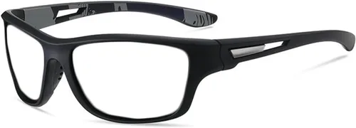 Miniatura 4 de Paquete de 2 gafas de lectura bifocales fotocromáticas de transición para ciclismo para hombres y mujeres, gafas de sol deportivas cuadradas negras