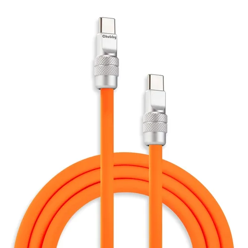 Miniatura 60 de chubbycable Chubby 2.0 USB C 240W Cable de carga rápida de silicona suave y duradero, cable de carga extra grueso compatible con iPhone 17-15 Series