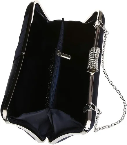 Miniatura 4 de Ro Rox Francesca - Bolso de mano estilo retro vintage con cristal para fiesta de fiesta