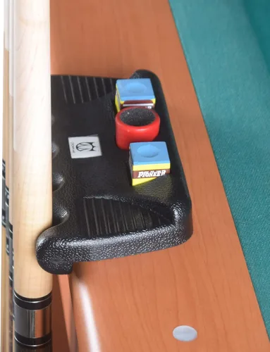 Miniatura 4 de CROWN ME Soporte para Tacos de Billar, Soporte para Tacos de Billar con Peso, Soporte Portátil para Tacos de Billar con Soporte para Tiza, Soporte