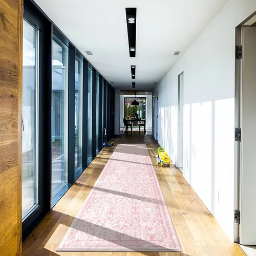 Miniatura 102 de Vaukki - Alfombra de pasillo, suave y peluda, alfombra antideslizante lavable, para lavandería, cocina, granja, baño, entrada y dormitorio