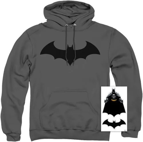 Miniatura 2 de Popfunk Sudadera clásica con capucha y logotipo de Batman Bat Hush