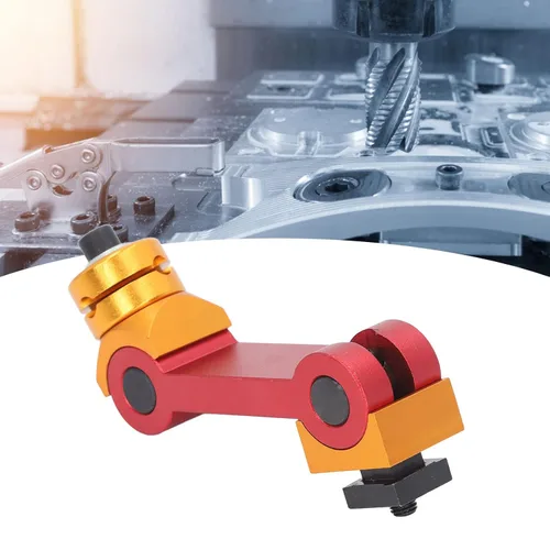 Miniatura 4 de Localizador de parada de tornillo de banco ajustable para pieza de trabajo de ranura CNC T, molino de posicionamiento preciso molino de tornillo