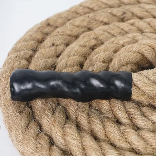 Miniatura 3 de Aoneky Cuerda de yute natural de 1/2 pulgada x 48 pies, cuerda de cáñamo trenzada de 4 hebras para manualidades, poste rascador de gatos, decoración