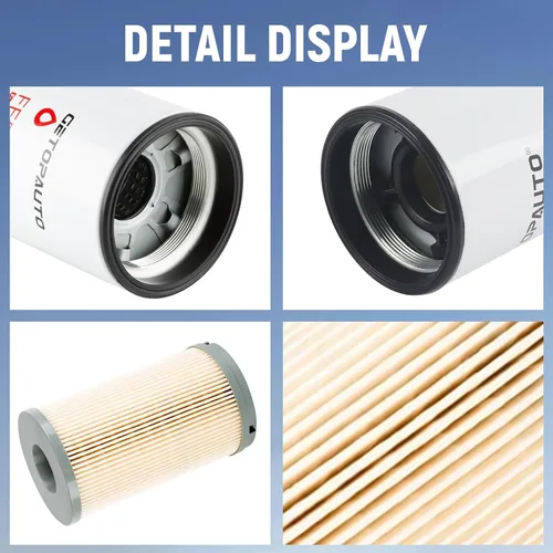 Miniatura 5 de GETOPAUTO CUMMINS ISX15 KIT DE CAMBIO DE ACEITE LF14000NN, FF5776, K37-1029 Kit de Filtro