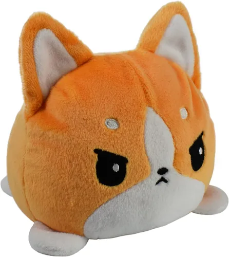 Miniatura 15 de TeeTurtle - El peluche reversible original de gato - Gaticornio arcoíris + Tabby gris - Adorables animales de peluche sensoriales que muestran tu