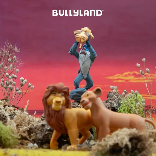Miniatura 6 de Bullyland Figura de acción Rafiki con Baby Simba