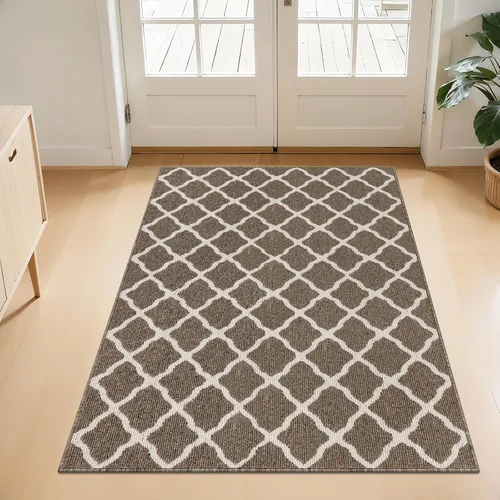 Miniatura 25 de SHACOS Alfombra de pasillo lavable de 2 x 8 pies, con parte trasera de goma antideslizante, resistente a las manchas, alfombra de cocina