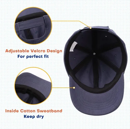 Miniatura 11 de Peecabe Gorra de béisbol para niños pequeños, unisex, de algodón, ajustable, para bebés, niños, gorra de béisbol para niñas de 1 a 5 años