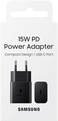 Miniatura 4 de Samsung Cargador de pared de 15 W solo tipo C (cable no incluido), modelo internacional - negro