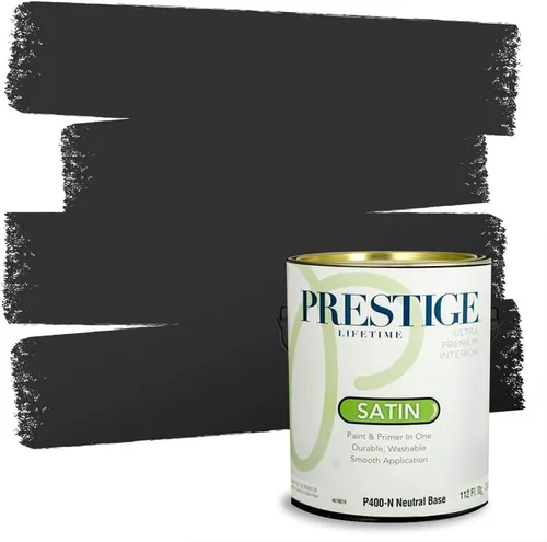 Miniatura 185 de Prestige Paints - 2 en 1, pintura base y pintura de exterior, P500-N-SW7020 SW6991-PCM