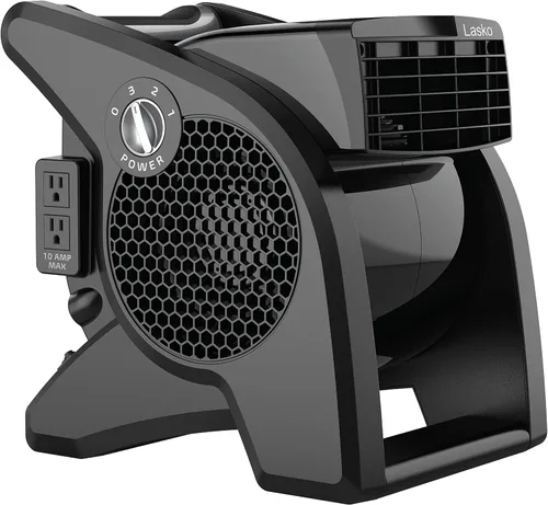 Miniatura 2 de Lasko Ventilador de torre oscilante de alta velocidad con pivote de 42