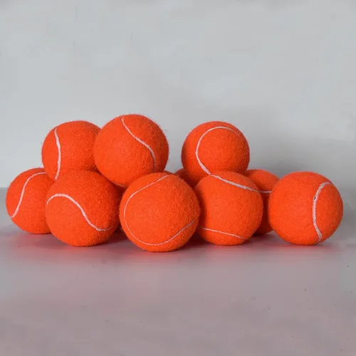 Miniatura 5 de Pelotas de tenis, paquete de 12 pelotas de tenis de práctica avanzada para principiantes, pelotas de tenis de entrenamiento para perros y mascotas