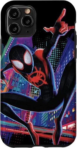 Miniatura 28 de Funda para iPhone 13 Pro Max Marvel Spider-Man Into the Spider-Verse Miles Morales City