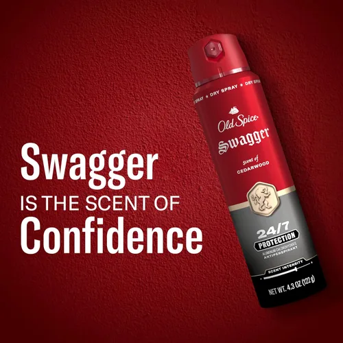 Miniatura 11 de Desodorante antiperspirante en aerosol seco Old Spice para hombres, 24/7 protección contra el sudor y el olor, 24/7 defensa contra el sudor