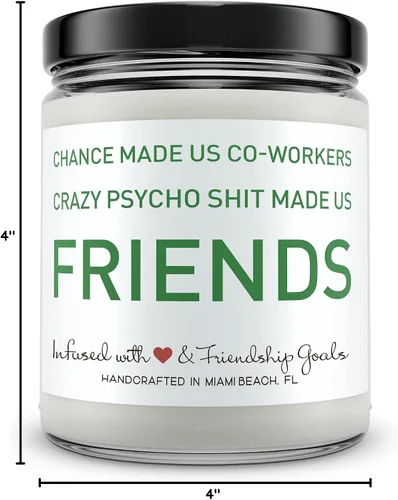 Miniatura 10 de Velas para compañeros de trabajo – Regalo divertido para compañero de trabajo – Vertido a mano en los Estados Unidos – 9 oz – Lindas ideas
