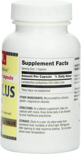 Miniatura 3 de Optimum Acidophilus Lactobacilli Capsules, 100