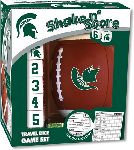 Miniatura 9 de Masterpieces Juego de dados Texas A&M Aggies Shake N' Score - Juego de viaje coleccionable - A partir de 12 años