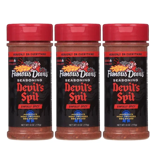 Miniatura 10 de Famous Dave's - 1 unidad, condimento Devil's Spit (6 onzas)