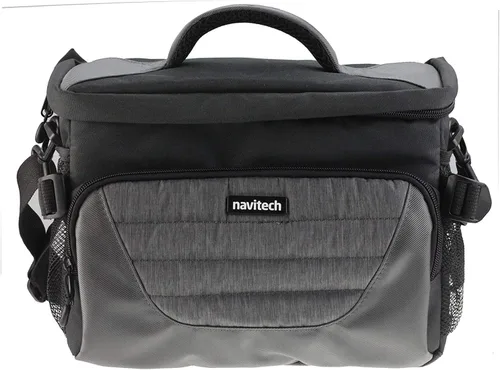 Miniatura 4 de Navitech Bolsa de hombro para cámara digital Nikon COOLPIX P900, color gris