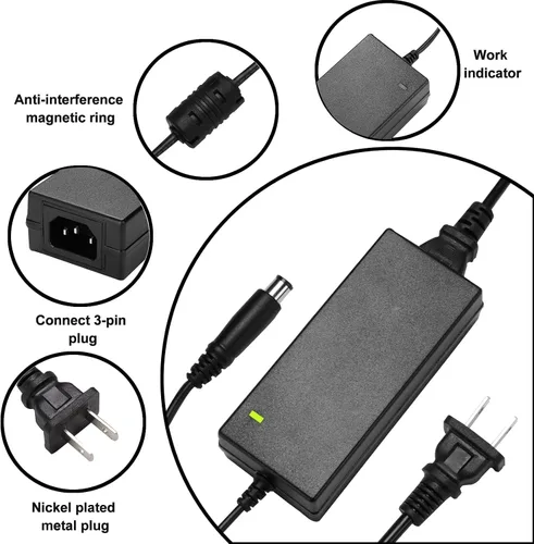 Miniatura 5 de Fuente de alimentación de 48 V CC, fuente de alimentación de 48 V compatible con los modelos de teléfonos Cisco 8811, 8841, 8851, 8861, 8961, 9951.