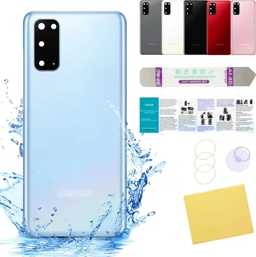 Miniatura 39 de Compatible para Samsung Galaxy S20+ Cubierta Trasera de Vidrio de Repuesto 6.7 Pulgadas Galaxy S20 Plus SM-G985 SM-G986 Todos los Operadores