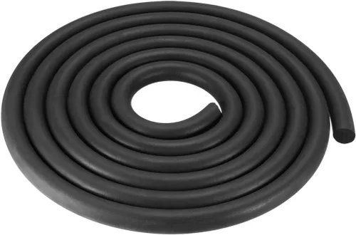 Miniatura 5 de uxcell Burlete de Sello de Goma de Espuma 6mm de Diámetro 3 Metros de Largo Negro