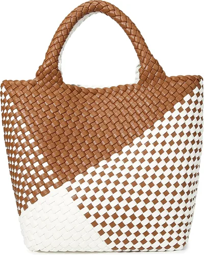 Miniatura 15 de Bolso tejido para mujer, bolso tote de cuero vegano grande para verano, playa, viaje, bolso de mano y cartera retro hecho a mano, bolso de hombro
