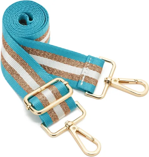 Miniatura 203 de ZOOEASS - Correa de repuesto para cartera, para colgar en el hombro o para cruzar, ancha y ajustable, de lona