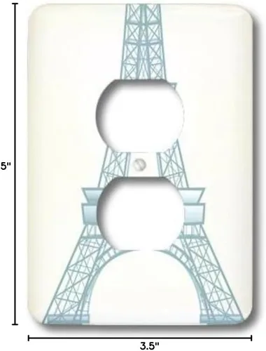 Miniatura 2 de 3dRose lsp_50638_6 Cubierta de salida de la torre Eiffel