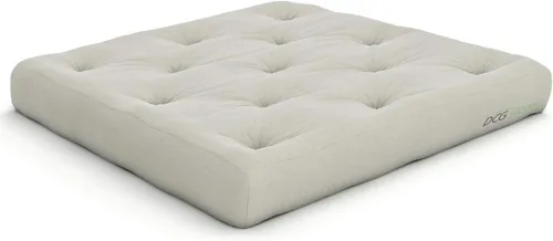 Miniatura 29 de Nirvana Futons Colchón de futón extra grueso de 10 pulgadas, sarga burdeos borgoña (Burgundy Twill)