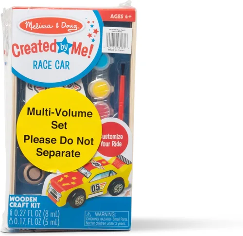 Miniatura 6 de Coche de carreras DYO de Melissa & Doug.